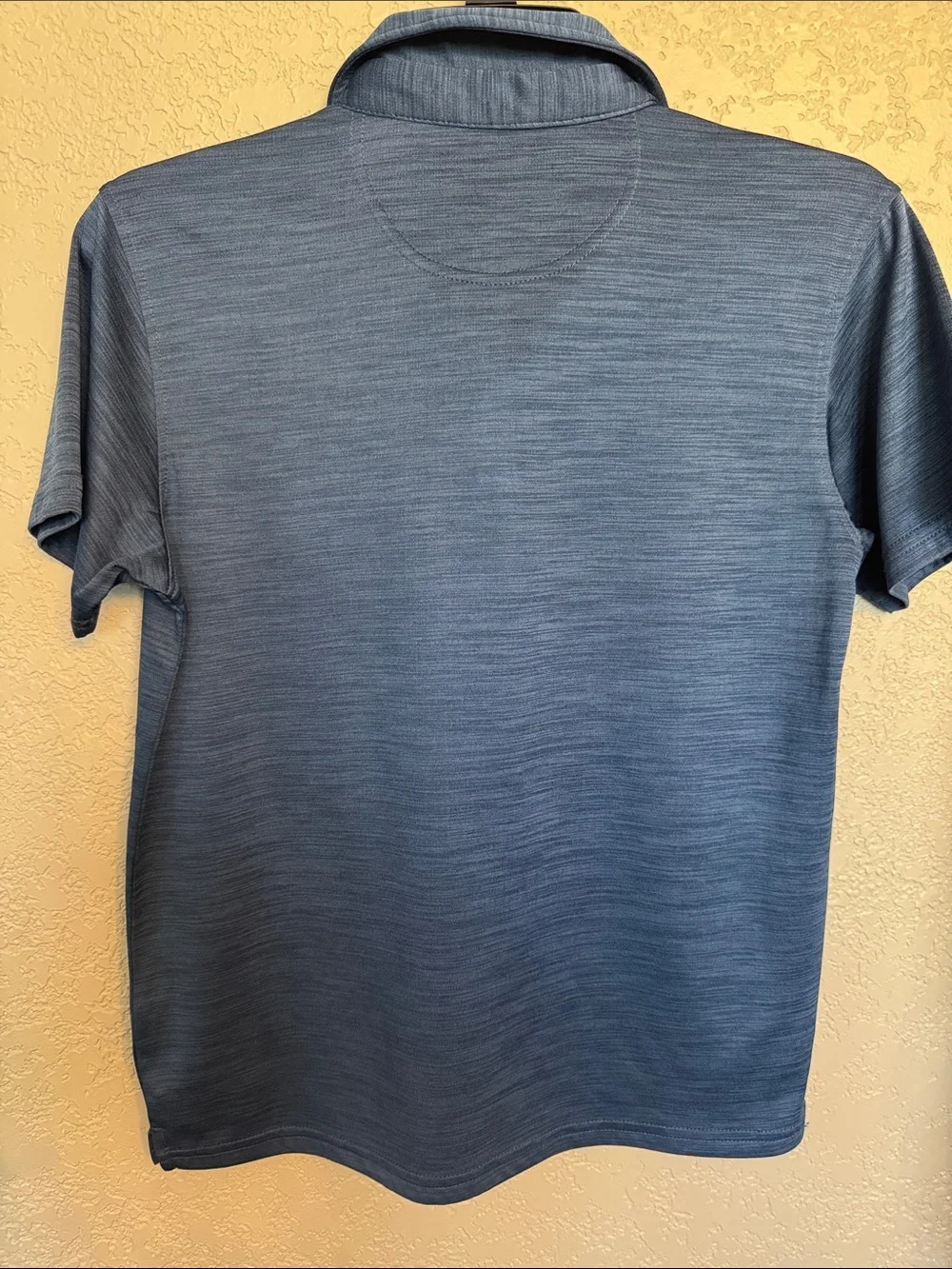 BKE Boy’s Heathered Blue Polo